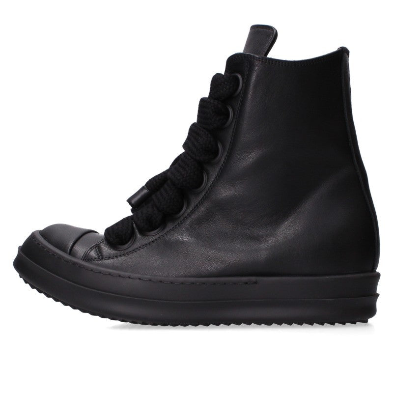 Rick Owens Ramones Jumbo Lace Sneakers Black Size 40.5