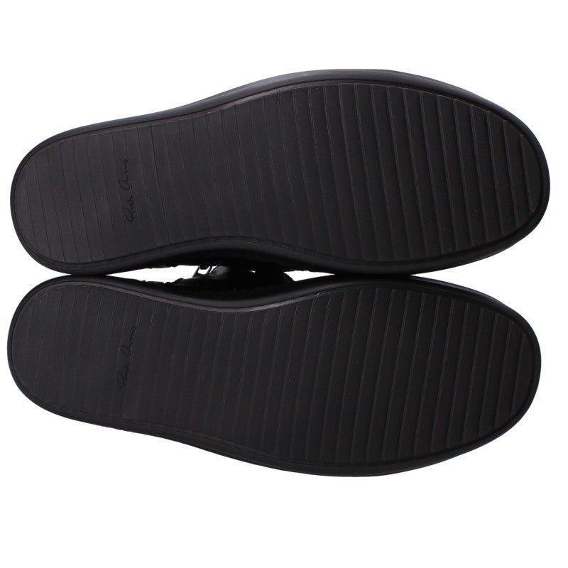 Rick Owens Ramones Jumbo Lace Sneakers Black Size 40.5