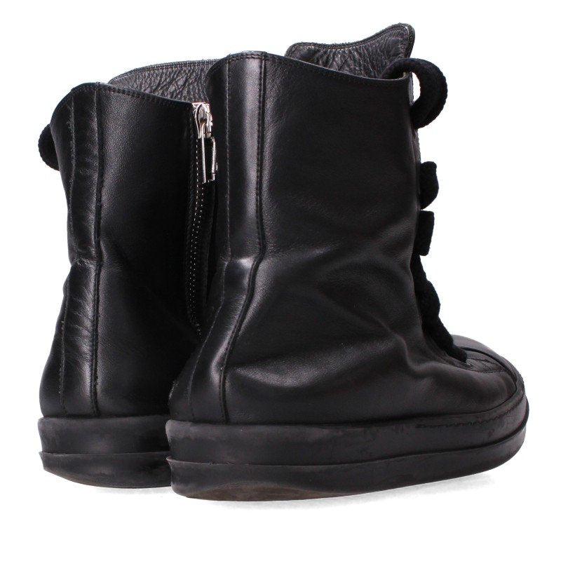 Rick Owens Ramones Jumbo Lace Sneakers Black Size EU 45