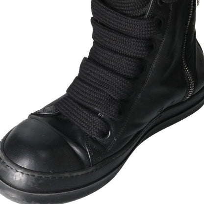 Rick Owens Ramones Jumbo Lace Sneakers Black Size EU 45