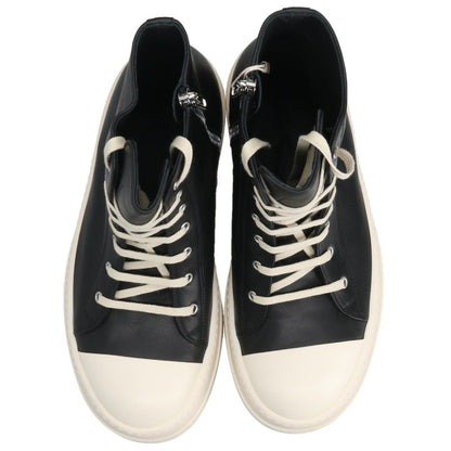 Rick Owens Mega Bumper Leather Sneakers Black Size EU 45