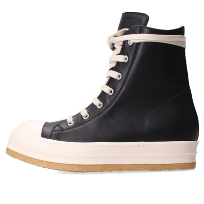 Rick Owens Ramones Crepe Sole High-Top Sneakers Size EU 39