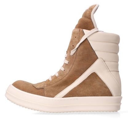 Rick Owens Geobasket Suede Sneakers Brown Size EU 41