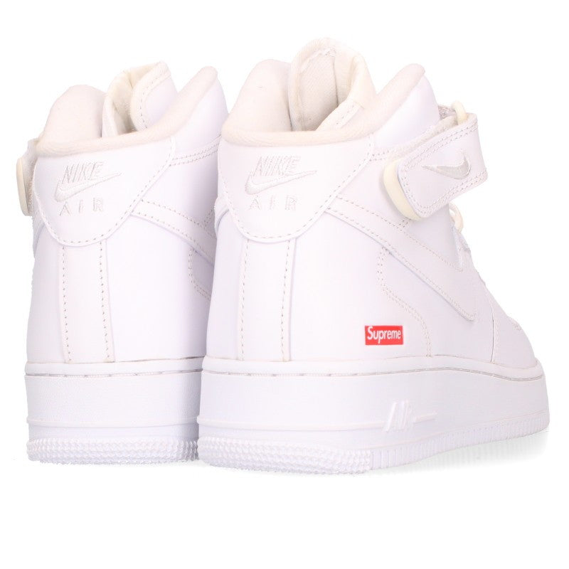SUPREME Nike Air Force 1 High-Top Sneakers White Size 27cm