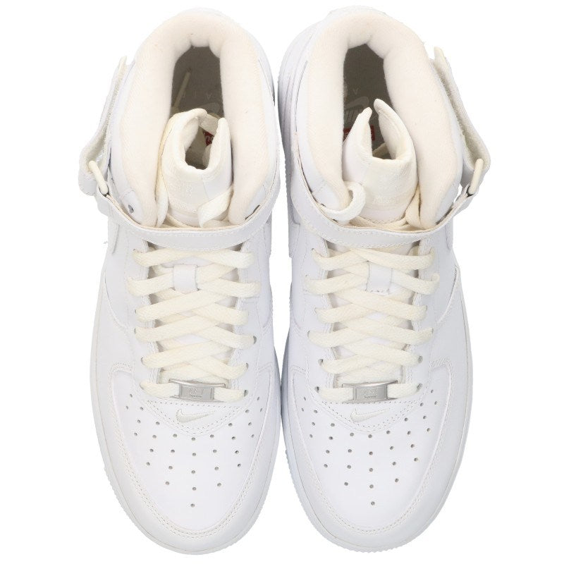 SUPREME Nike Air Force 1 High-Top Sneakers White Size 27cm