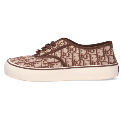 DIOR Oblique Pattern Slip-On Sneakers Brown Size EU 43