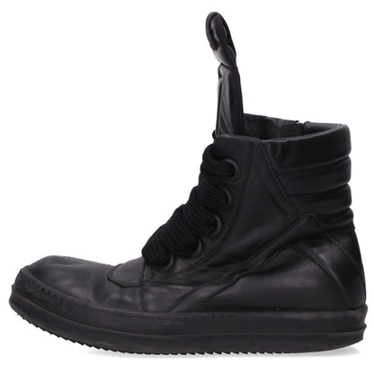 Rick Owens Jumbo Lace Geo Basket Sneakers Black Size EU 42