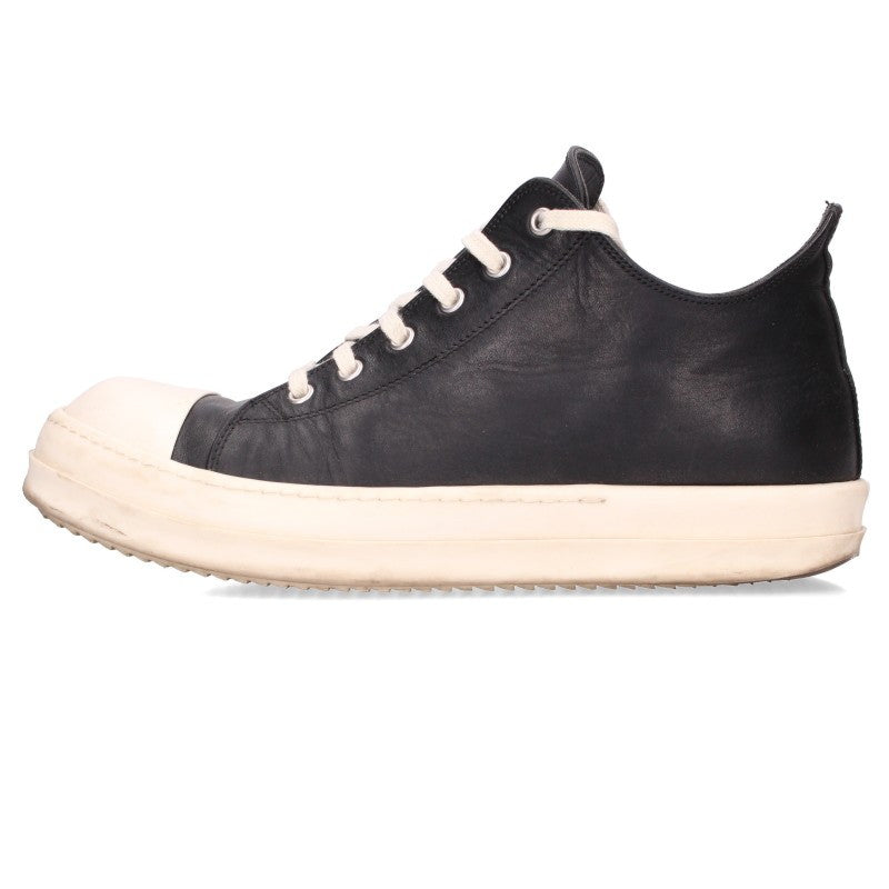Rick Owens LOW SNEAKS Sneakers Black/White Size EU 42