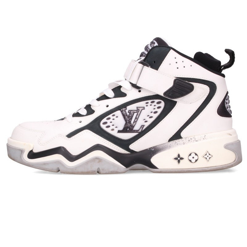 LOUISVUITTON LV Trainer 2 Line Sneakers White/Black Size 7