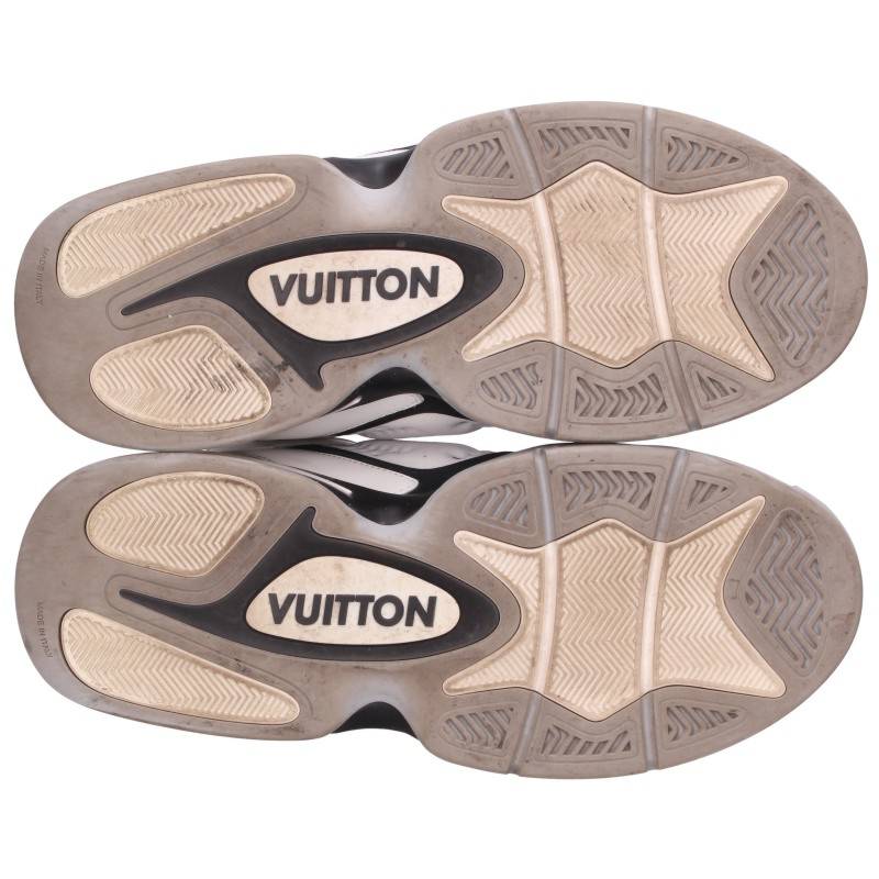 LOUISVUITTON LV Trainer 2 Line Sneakers White/Black Size 7