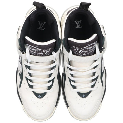 LOUISVUITTON LV Trainer 2 Line Sneakers White/Black Size 7