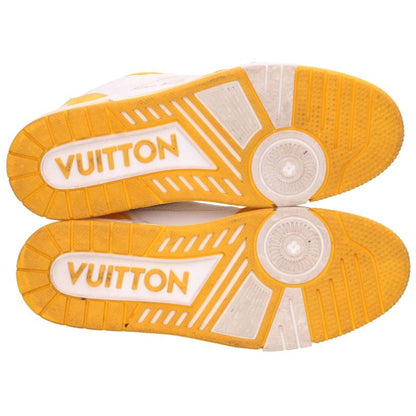 LOUISVUITTON LV Trainer Line Sneakers Yellow/White Size 7