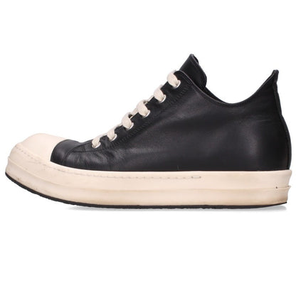Rick Owens RAMONES LOW Sneakers Black/White Size EU 40
