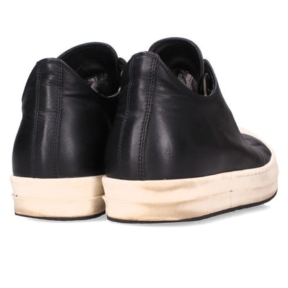 Rick Owens RAMONES LOW Sneakers Black/White Size EU 40
