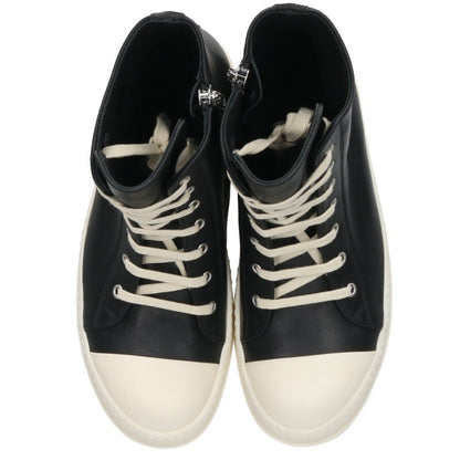 Rick Owens RAMONES Leather Sneakers Black/White Size EU 41
