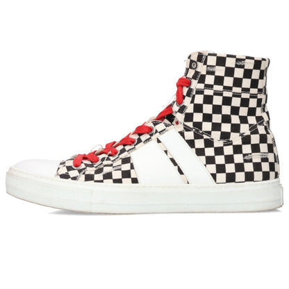 AMIRI Check Pattern High-Top Sneakers Multi Size EU 42