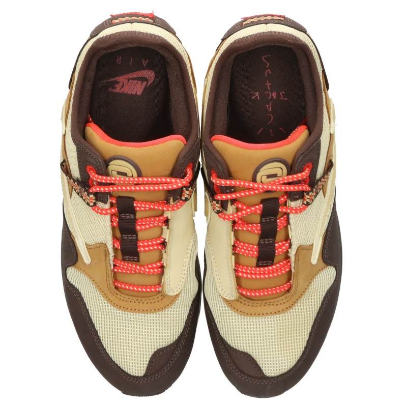 Travis Scott Air Max 1 Cactus Low-Top Sneakers Size 26cm