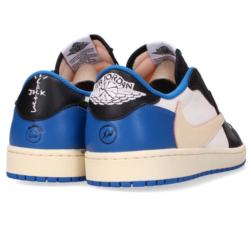 Travis Scott Fragment Air Jordan 1 Low Sneakers Size 27.5cm