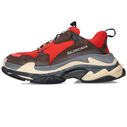 BALENCIAGA TRIPLE S Low-Top Sneakers Red Size EU 40