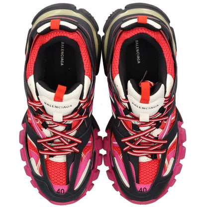 BALENCIAGA TRACK Low-Top Sneakers Red/Pink Size EU 40