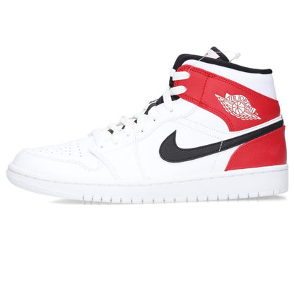 NIKE Air Jordan 1 Mid Gym Red Sneakers Size 28cm