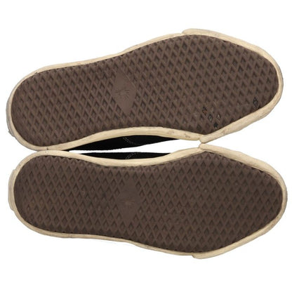 MIHARAYASUHIRO BAKER Canvas Sneakers Black/White Size EU 42