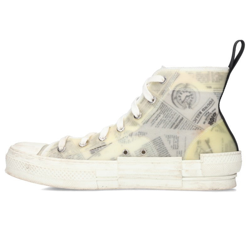 DIOR White Daniel Arsham Hi-Top Sneaker Size EU 41