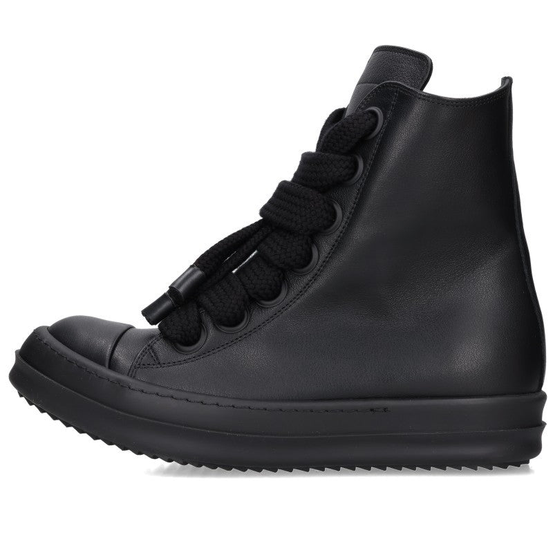 Rick Owens Ramones Jumbo Lace Sneaker Black Size 39.5