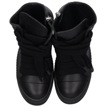 Rick Owens Ramones Jumbo Lace Sneaker Black Size 39.5