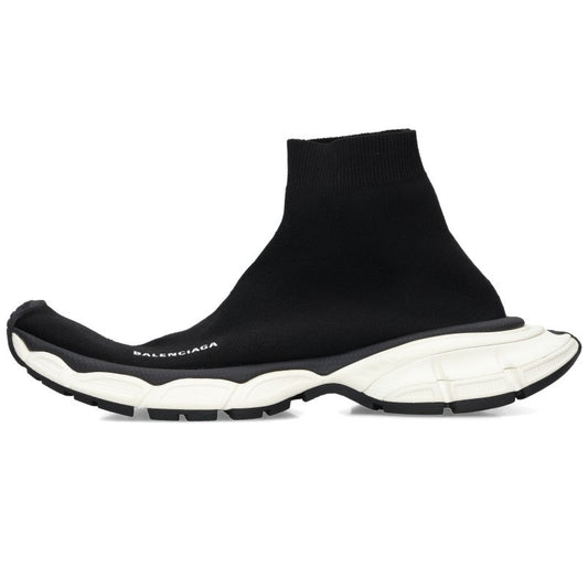 BALENCIAGA 3XL Sock Low-Top Sneakers Black White Size EU 43