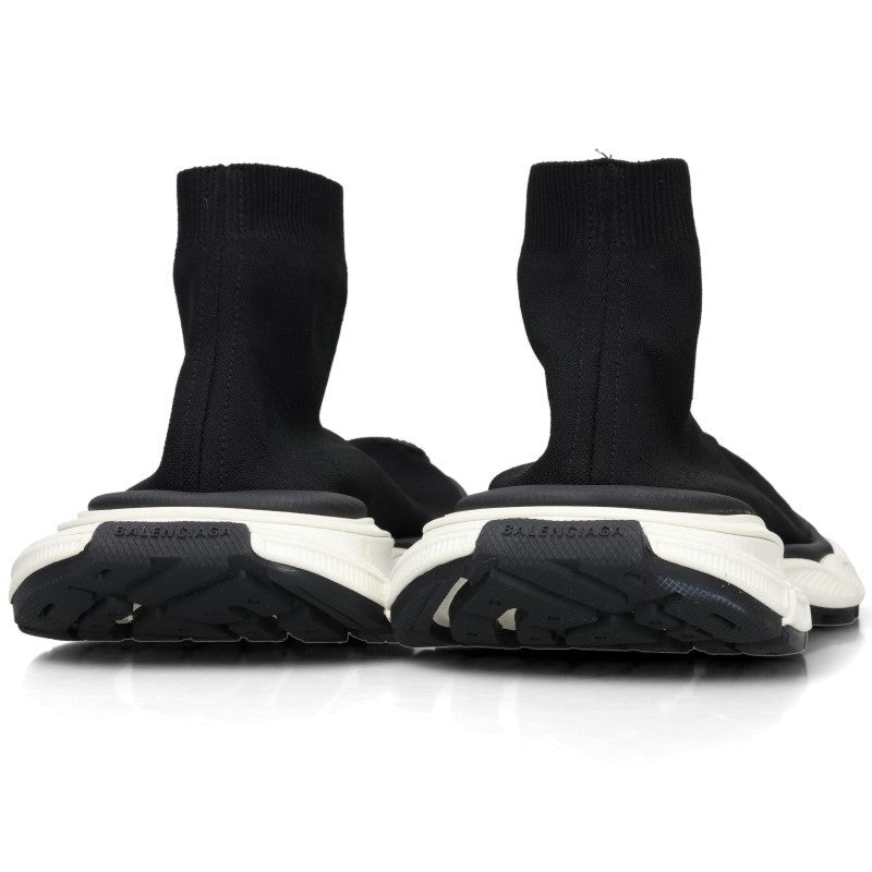BALENCIAGA 3XL Sock Low-Top Sneakers Black White Size EU 43