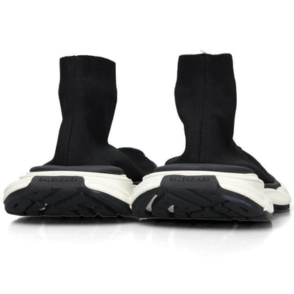 BALENCIAGA 3XL Sock Low-Top Sneakers Black White Size EU 43