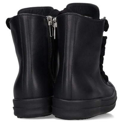 Rick Owens RAMONES Jumbo Lace Sneakers Black Size 39.5