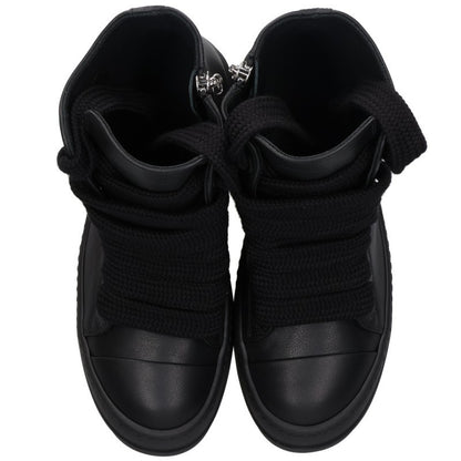 Rick Owens RAMONES Jumbo Lace Sneakers Black Size 39.5