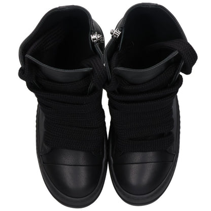 Rick Owens RAMONES Jumbo Lace Sneakers Black Size EU 39