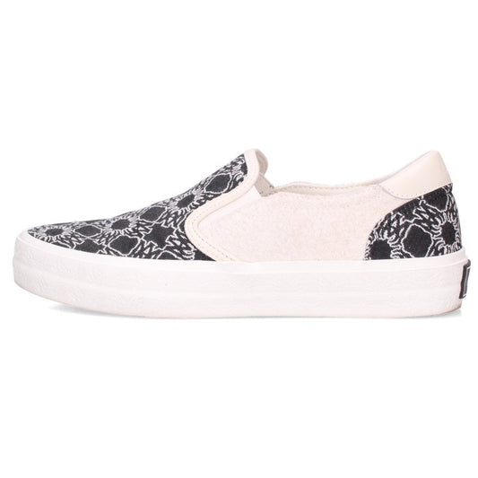 AMIRI LAGUNA Logo Monogram Slip-On Black White Sneakers Size EU 43