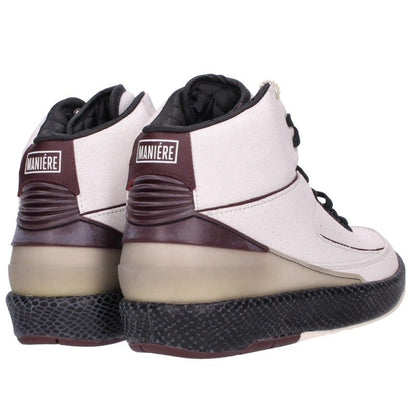 NIKE x A Ma Maniere Air Jordan Off-White Bordeaux Sneakers Size 27cm