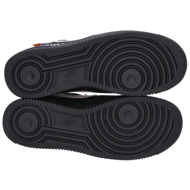 OFF-WHITE x Nike Air Force 1 Sneakers Black/White Size 27cm