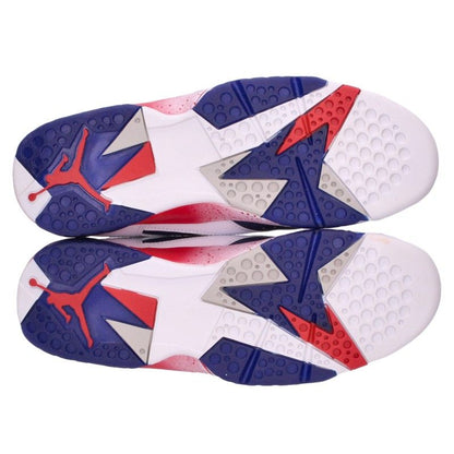 ROKX x Nike Air Jordan 7 Sneakers White/Blue/Red Size 27cm