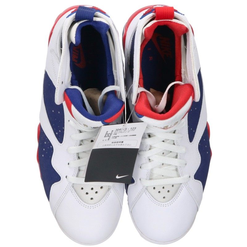 ROKX x Nike Air Jordan 7 Sneakers White/Blue/Red Size 27cm