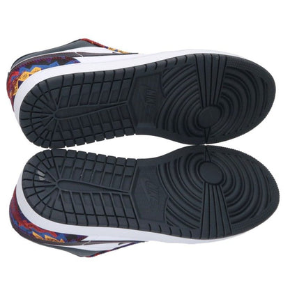 NIKE Air Jordan 1 Low Sneakers White/Black/Blue Size 27cm