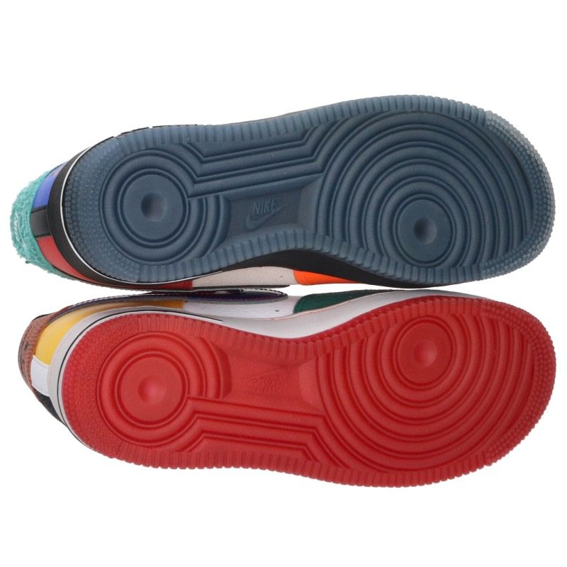 NIKE Air Force 1 Low What The Multi-Color Sneakers Size 27cm