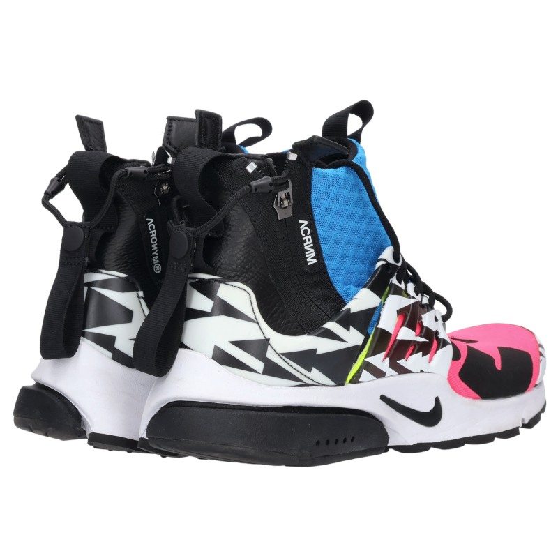 ACRONYM x Nike Air Presto Mid Hyper Pink Sneakers Size 27cm