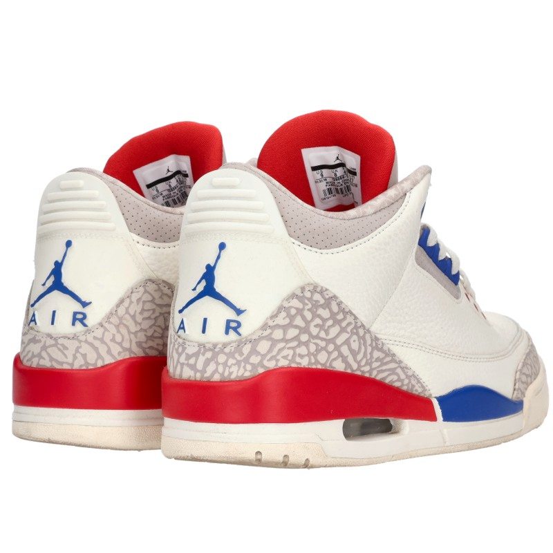 NIKE Air Jordan 3 Retro Flight Sneakers Size 27cm
