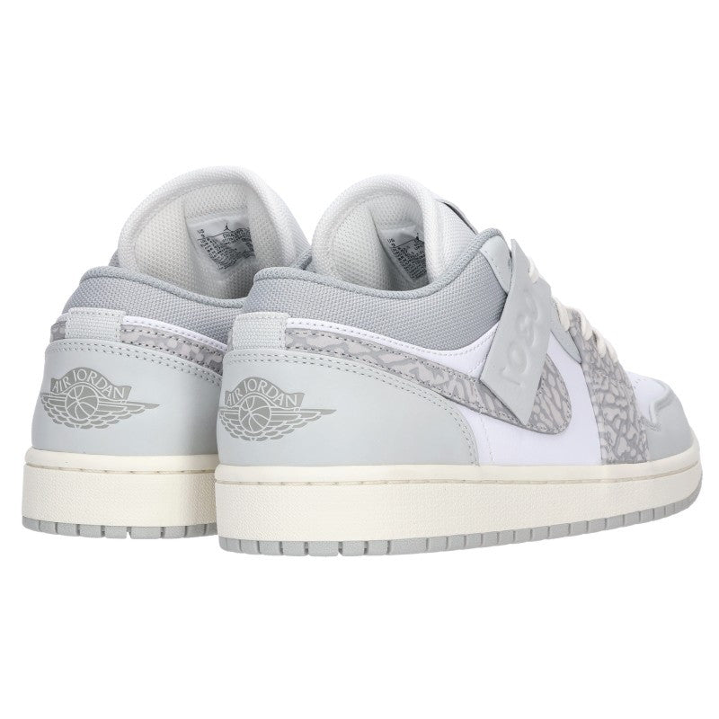 NIKE Air Jordan 1 Low PRM Elephant Safari Sneakers Size 27cm