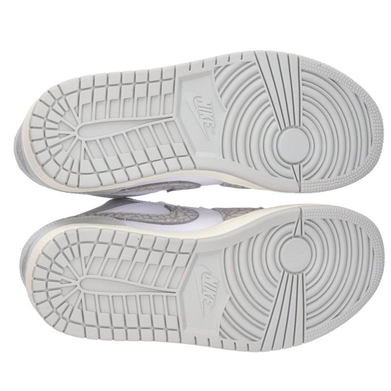 NIKE Air Jordan 1 Low PRM Elephant Safari Sneakers Size 27cm