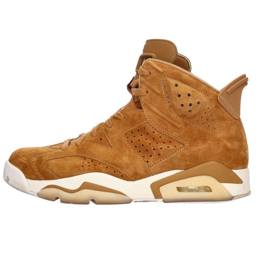 NIKE Air Jordan 6 Retro Wheat Sneakers Size 27cm