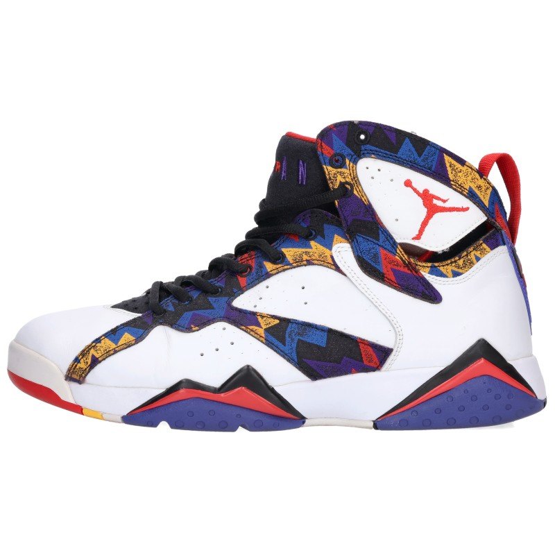 NIKE Air Jordan 7 Retro "Nothing But Net" Sneakers Size 27