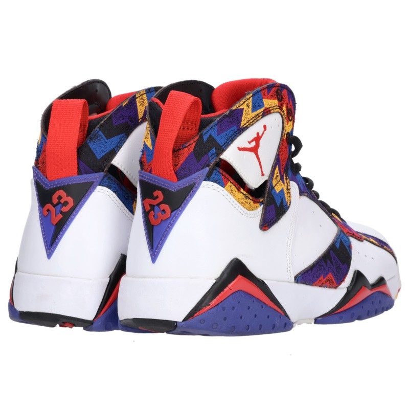 NIKE Air Jordan 7 Retro "Nothing But Net" Sneakers Size 27