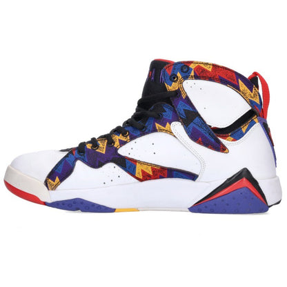 NIKE Air Jordan 7 Retro "Nothing But Net" Sneakers Size 27